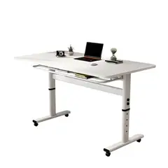 LUBABYCAS - Escritorio Moment Plegable Regulable Móvil 100x60cm