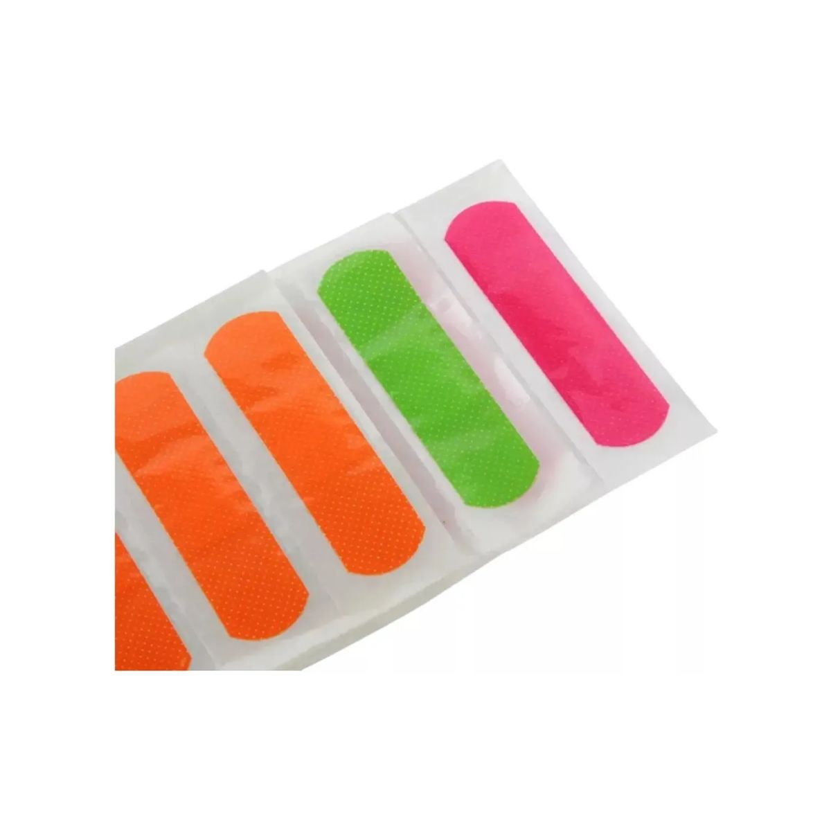 GENERICO - Parche Curitas Venditas Neon Colores A Prueba De Agua 40 Unidades