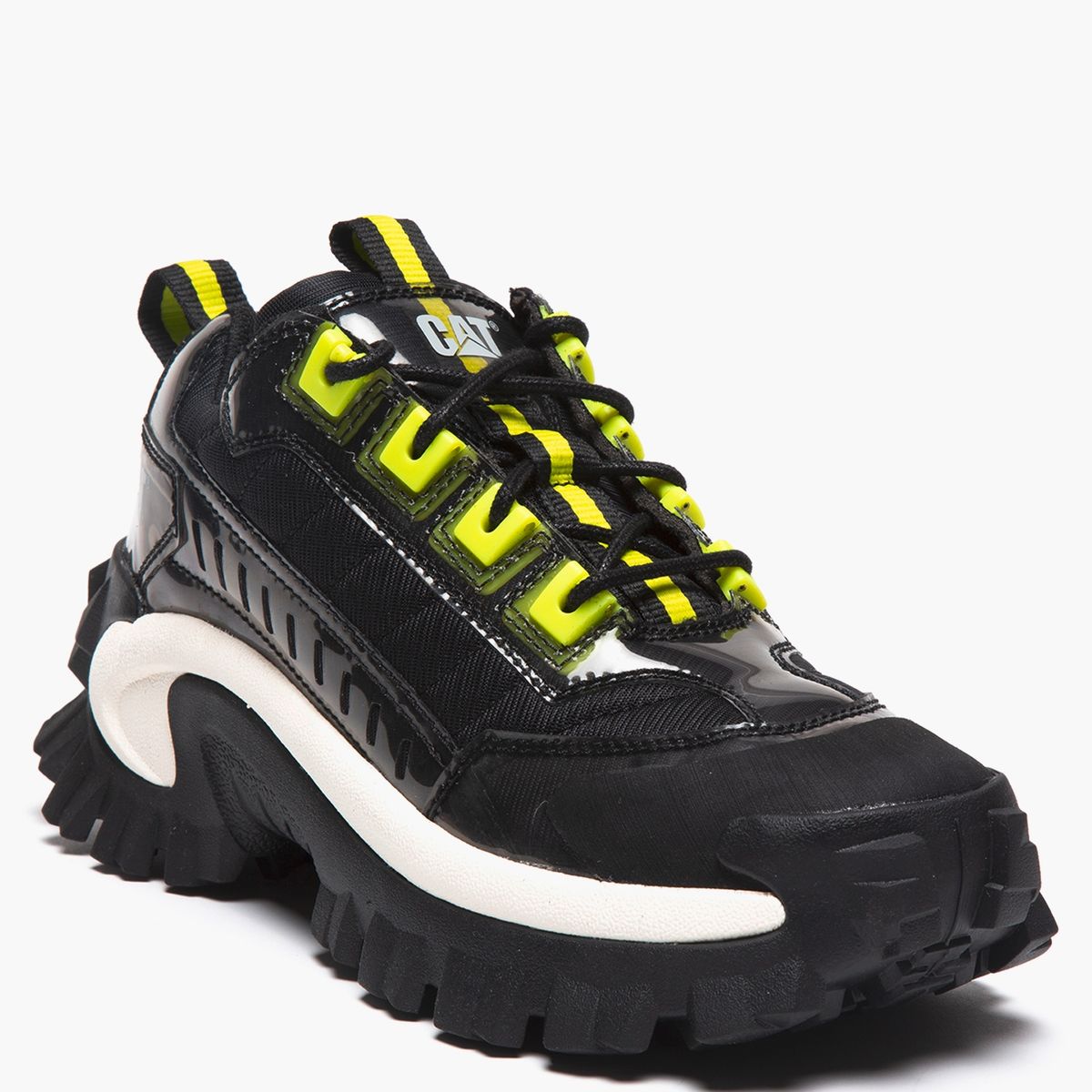 CAT - Cat Zapatilla Urbana Mujer Cuero Negro