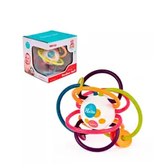 GENERICO - Sonajero de colores para bebés con fácil agarre