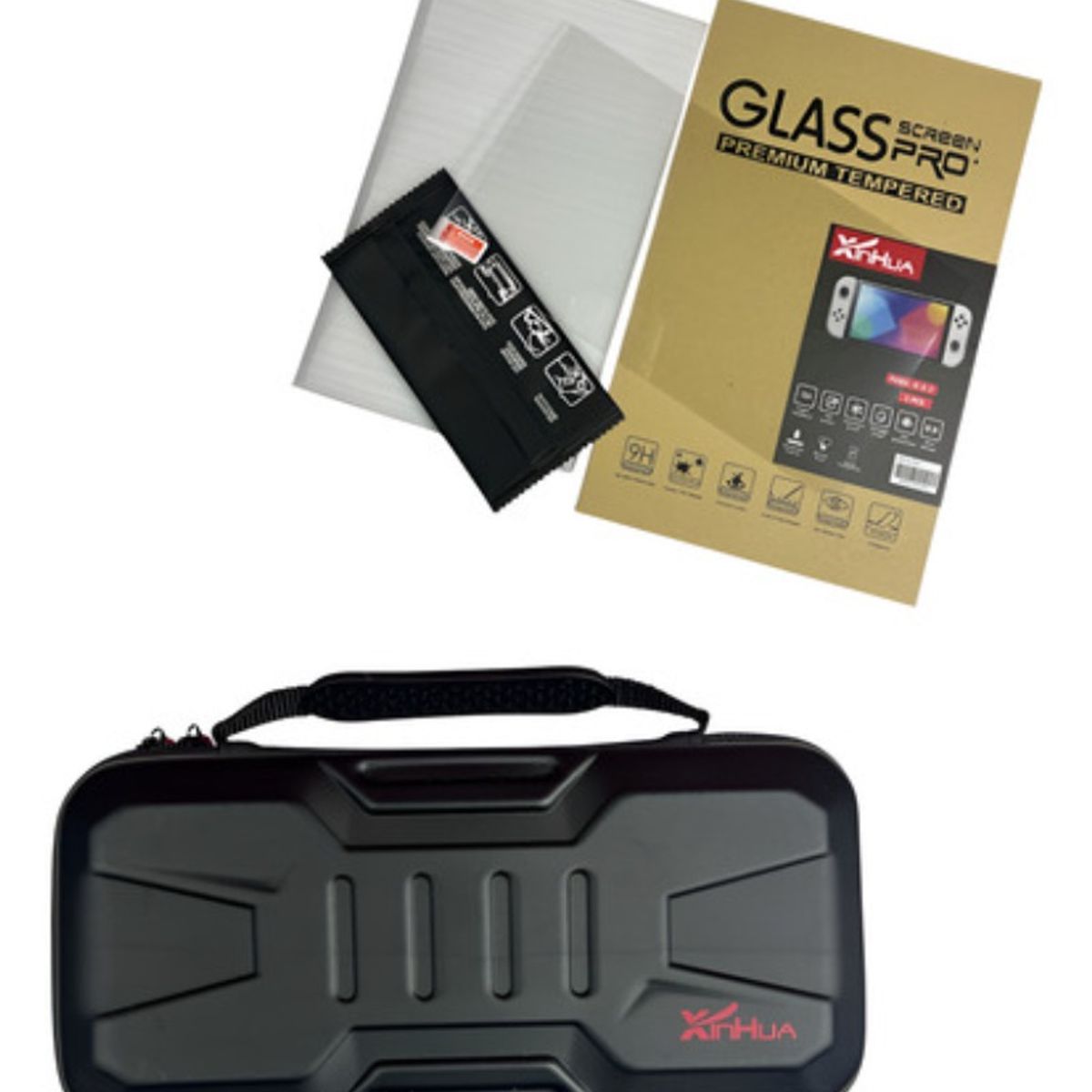 GENERICO - Pack Lamina + Estuche Compatible Con Nintendo Switch 2 Super