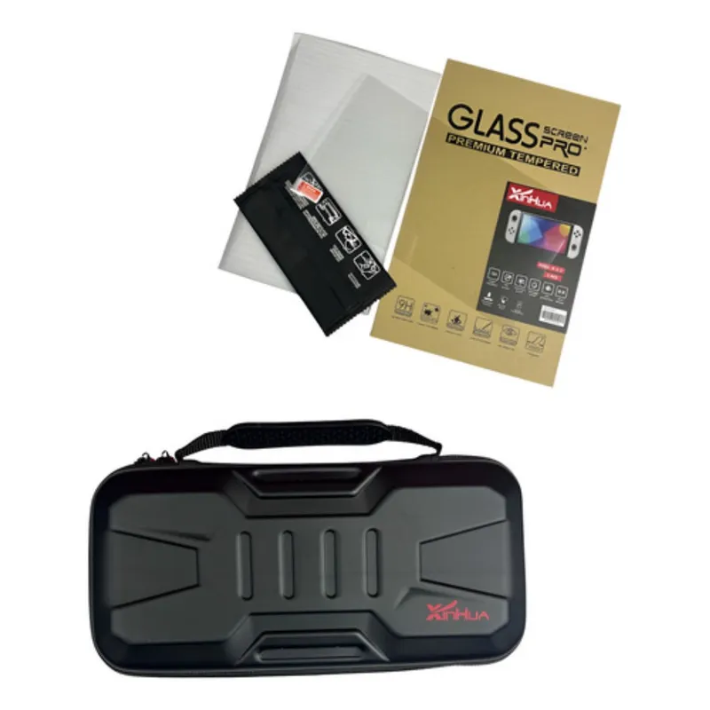 GENERICO - Pack Lamina + Estuche Compatible Con Nintendo Switch 2 Super