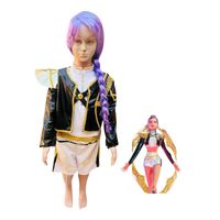 DISFRAZ GUERRERAS K POP TALLA 8 CONFECCION NACIONAL