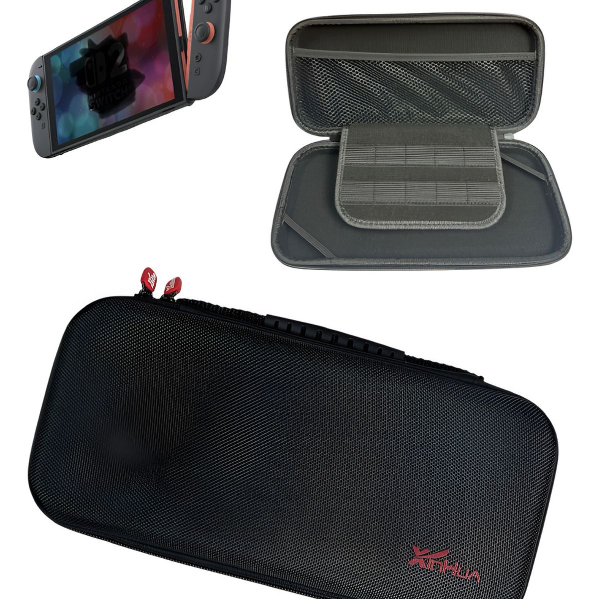 GENERICO - Bolso Estuche Funda Para Nueva Nintendo Switch 2 Color Negro