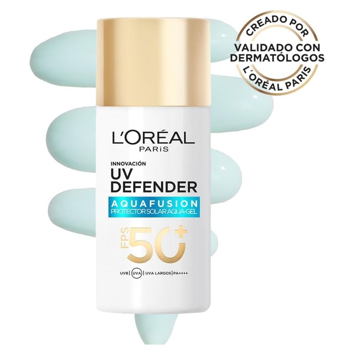 LOREAL PARIS - Protector Solar Diario FPS50+ UV Defender Aquafusion