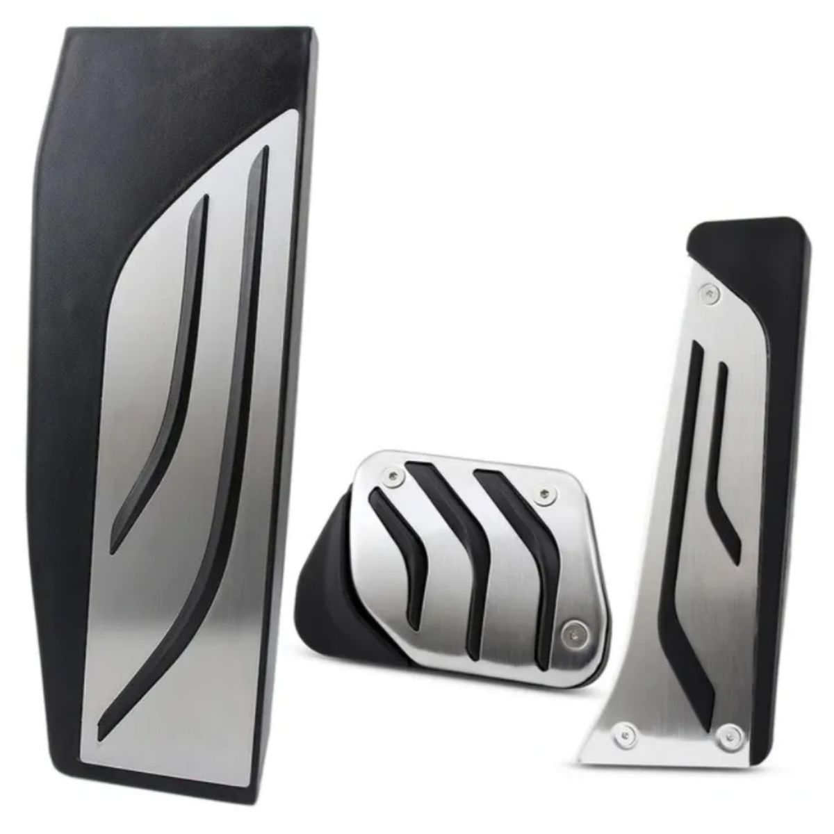 GENERICO - Pedales Compatible con Bmw At 3 Piezas E87 E90 F20 F30 F80