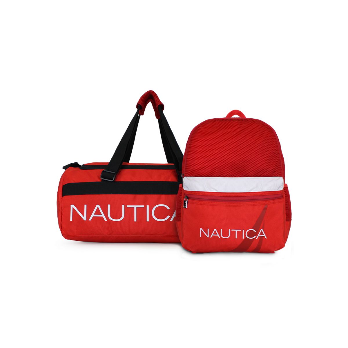 NAUTICA - Bolso Valar + Mochila Stark roja Nautica