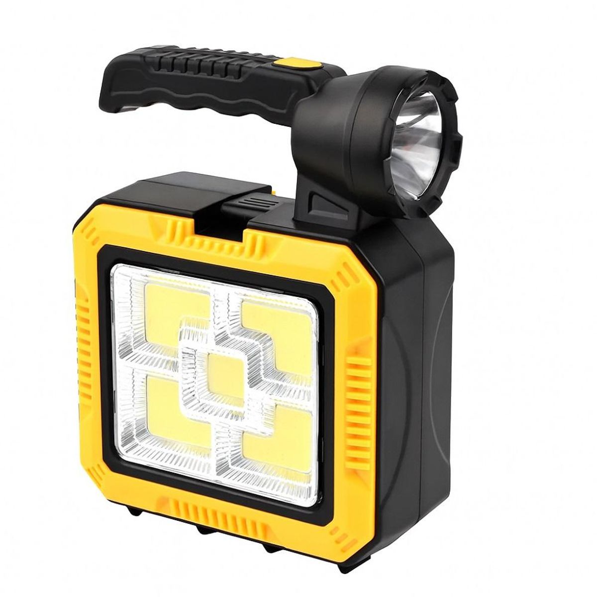 GENERICO - Linterna Solar LED Recargable de Camping con Herramientas