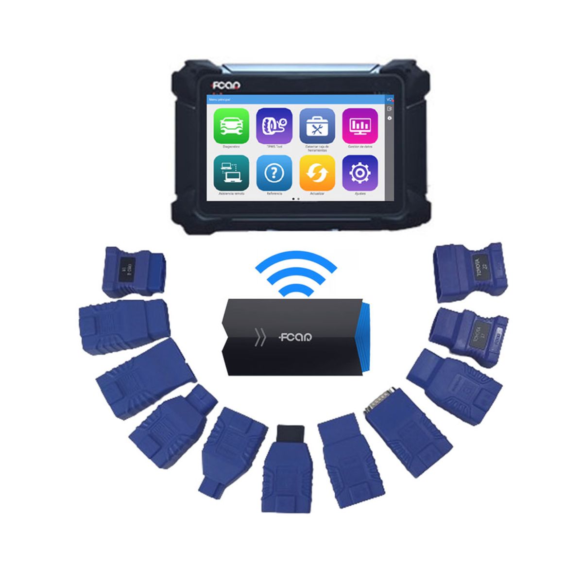 GENERICO - Scanner Automotriz Profesional FCAR F7SW 12V - 100% Diagnóstico