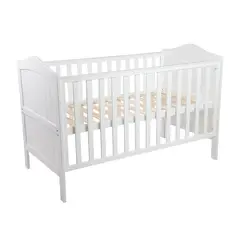 CARESTINO - Cuna Evolutiva de Madera Toledo 140x70 Blanco