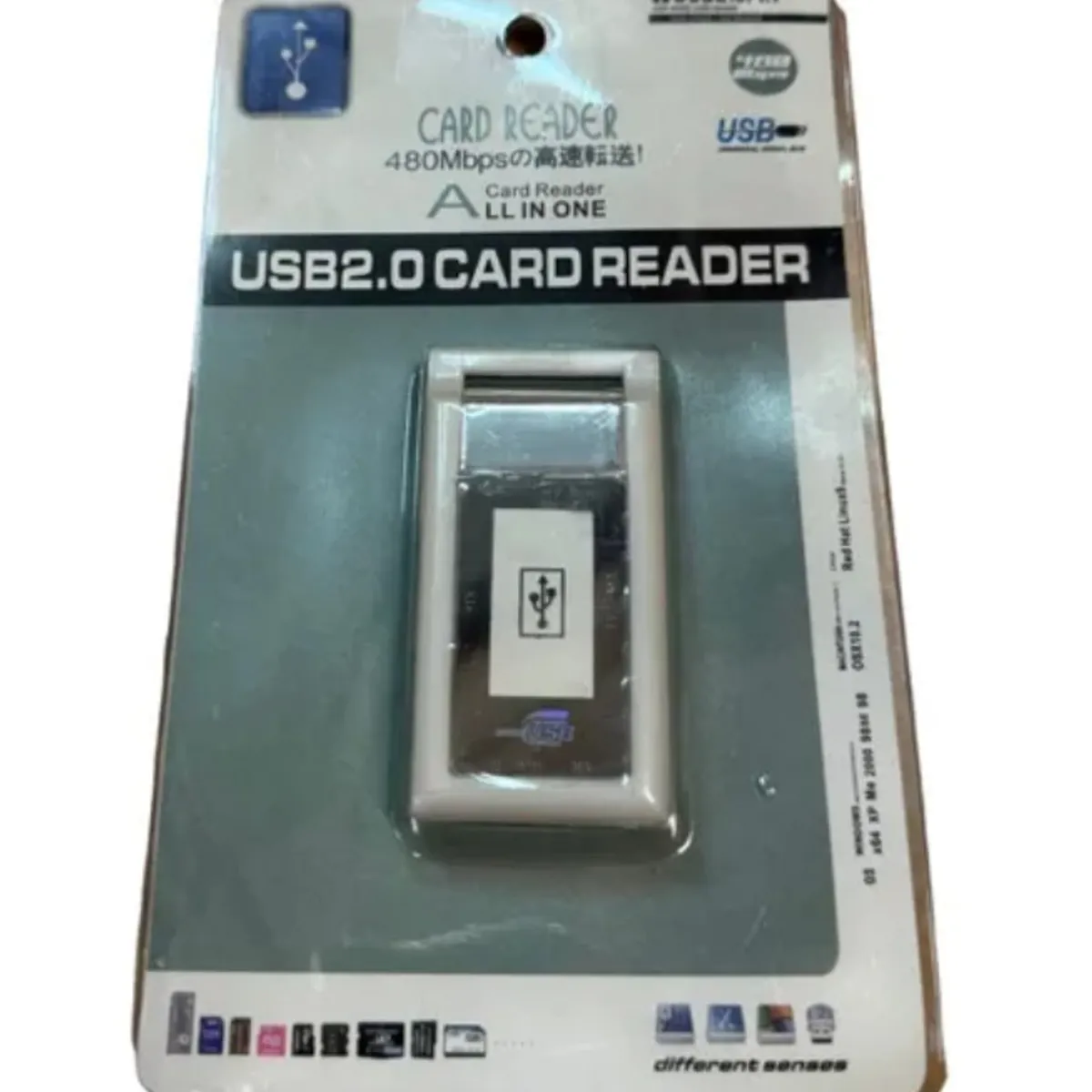 GENERICO - Lector De Memoria Usb 2.0 Micro Sd Sd Memory Stick Xd