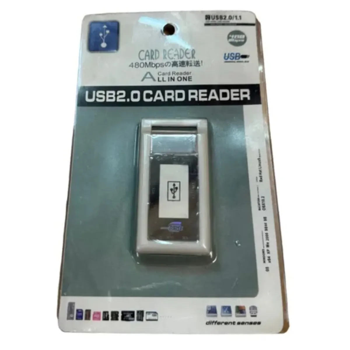 GENERICO - Lector De Memoria Usb 2.0 Micro Sd Sd Memory Stick Xd