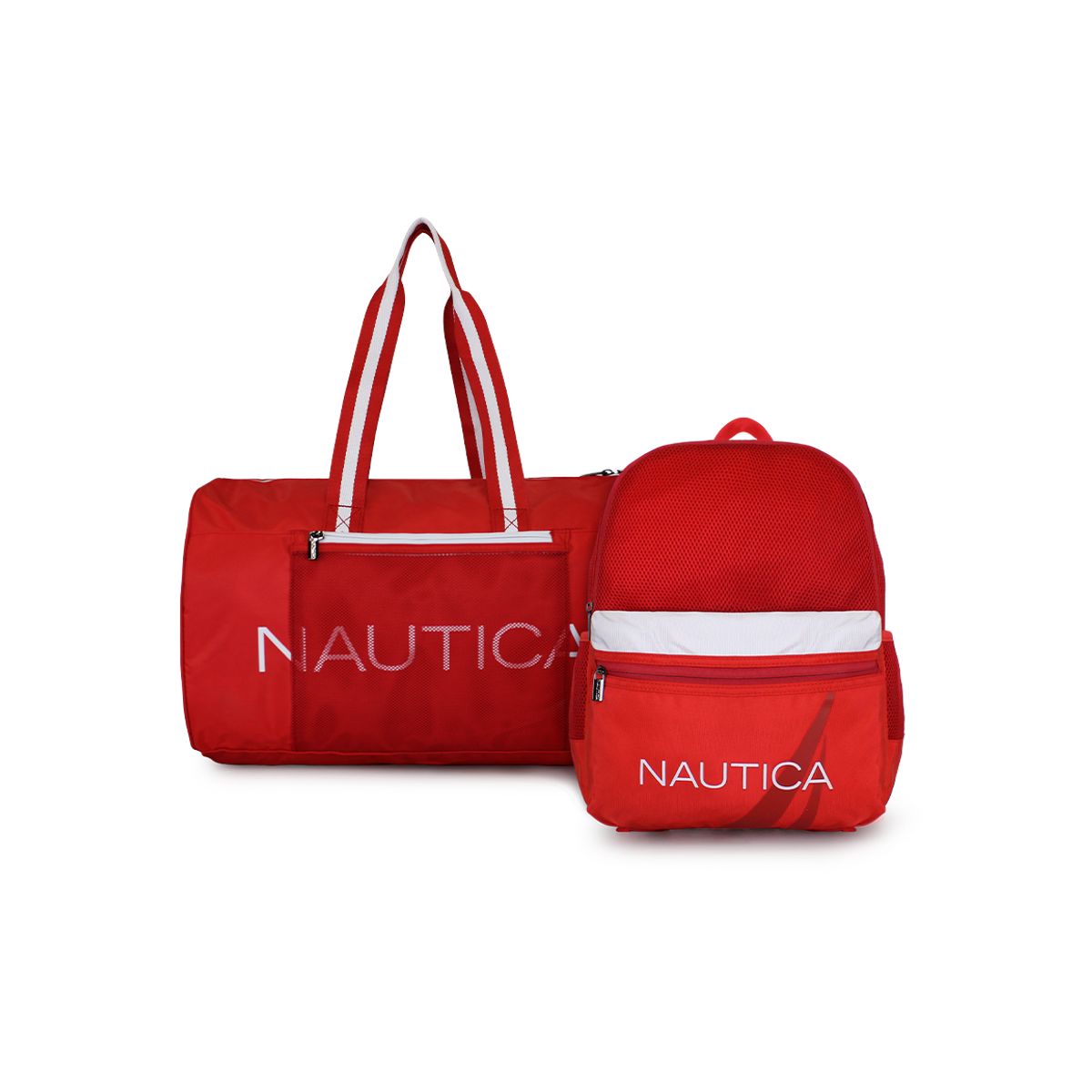 NAUTICA - Bolso Aries + Mochila Stark roja Nautica