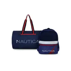 NAUTICA - Bolso Aries + Mochila Stark azul