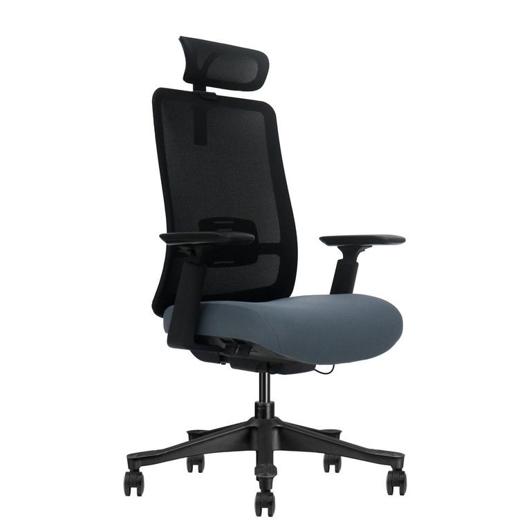 Silla Escritorio Oficina Ejecutiva Ergonomica Krone Atenea - Gris oscuro Gris oscuro