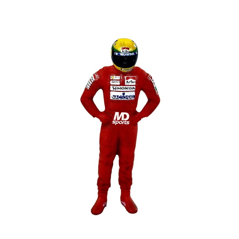FORMULA 1 Figura Piloto Ayrton Senna Mclaren 1991 Cartrix 1:43