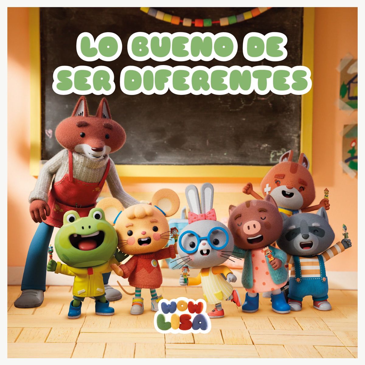 TOP10BOOKS - LIBRO Wow Lisa 6: Lo Bueno De Ser Diferentes