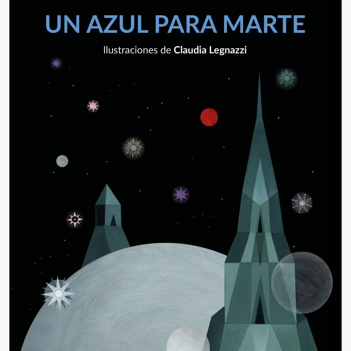 TOP10BOOKS - LIBRO Un Azul Para Marte - Un Azul Para Marte