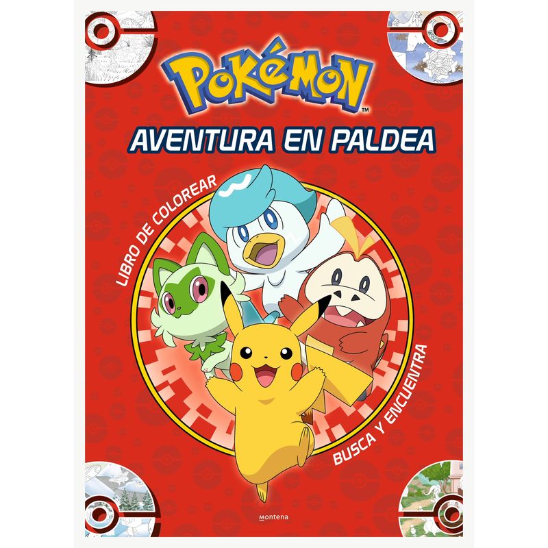 TOP10BOOKS - LIBRO Pokemon Paldea (actividades) - The Pokémon Company