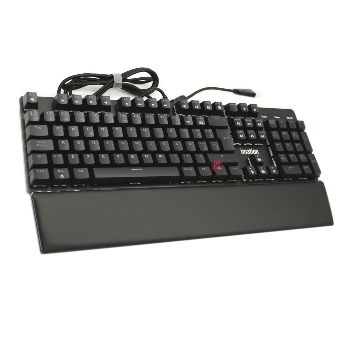 IMATION - Teclado Imation IMJ93 Rainbow con Luces y Comodidad - PS