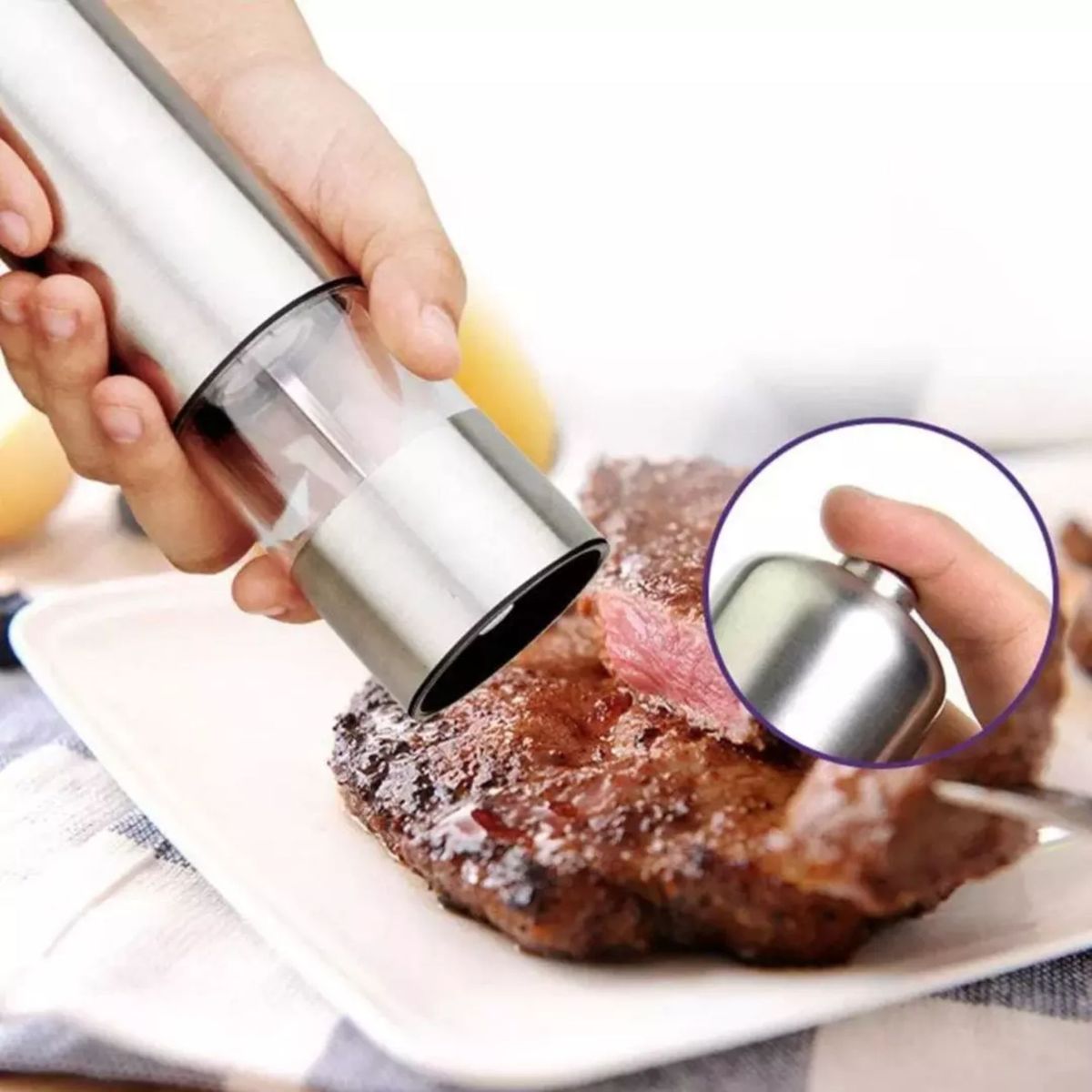 MOVI - Molinillo Eléctrico para Sal Pimienta y especias