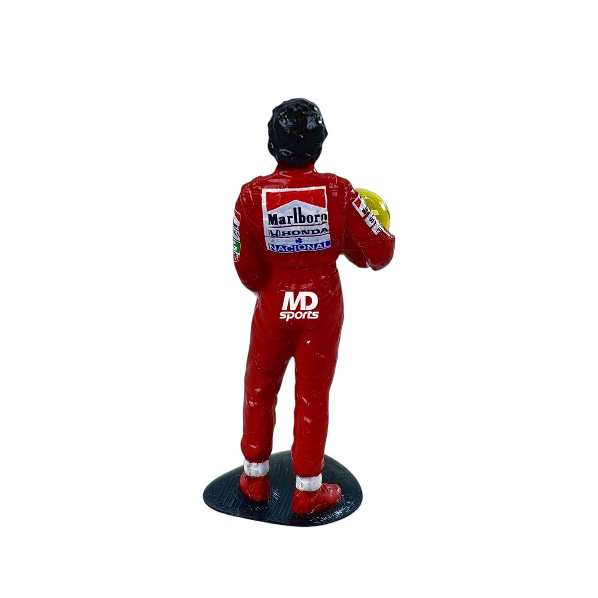 FORMULA 1 - Figura Piloto Ayrton Senna Casco Mclaren 1988 Cartrix 1:43