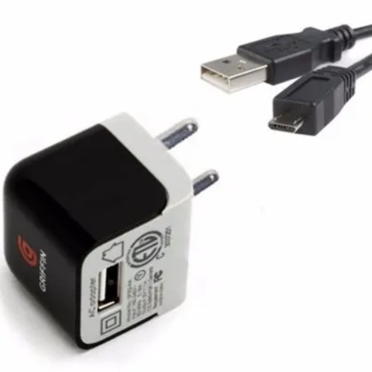 GRIFFIN - Kit cargador Griffin + Auto y pared con cable micro USB