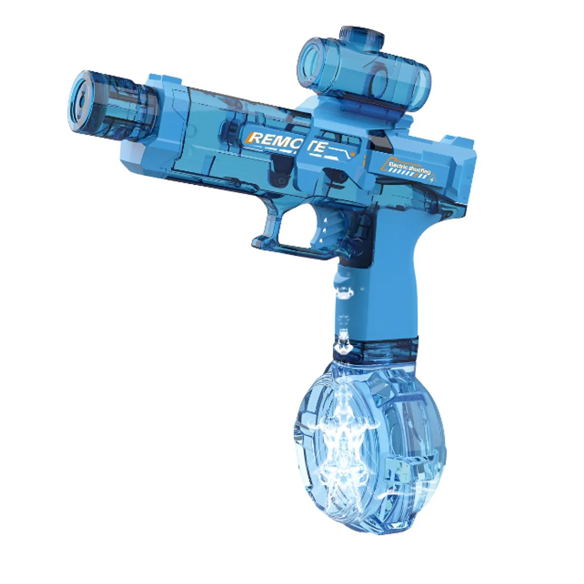 GENERICO - Pistola Eléctrica De Agua Juguete Luz Led Ice Rat