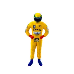 FORMULA 1 - Figura Piloto Ayrton Senna Lotus 99t 1987 Cartrix 1:43
