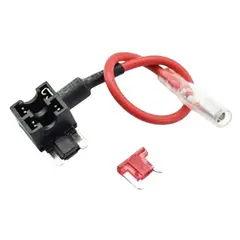 GENERICO - Porta Fusible Micro Seguridad Adaptador 12v 10a