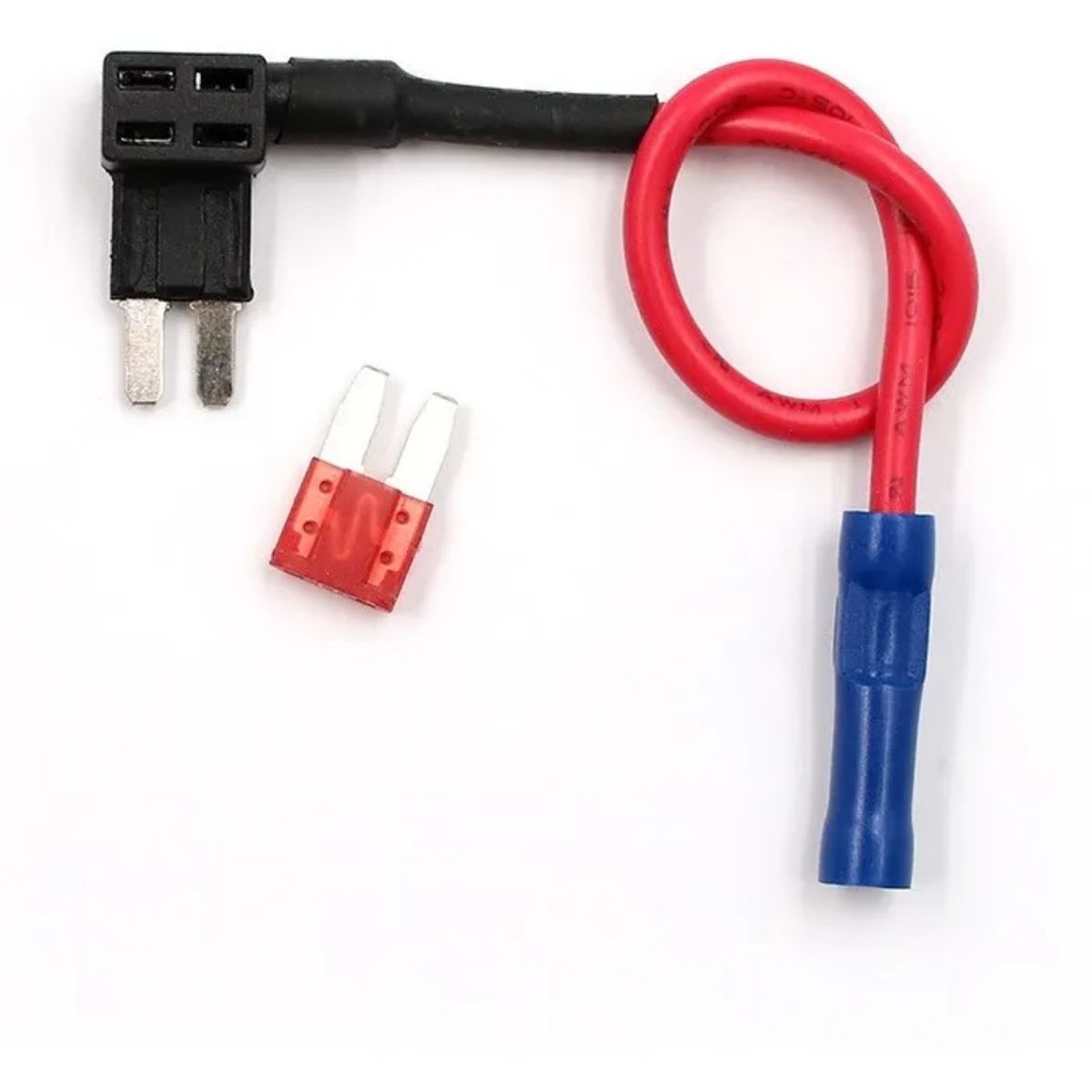 GENERICO - Porta Fusible Mini Seguridad Adaptador 12v 10a Tipo Ford