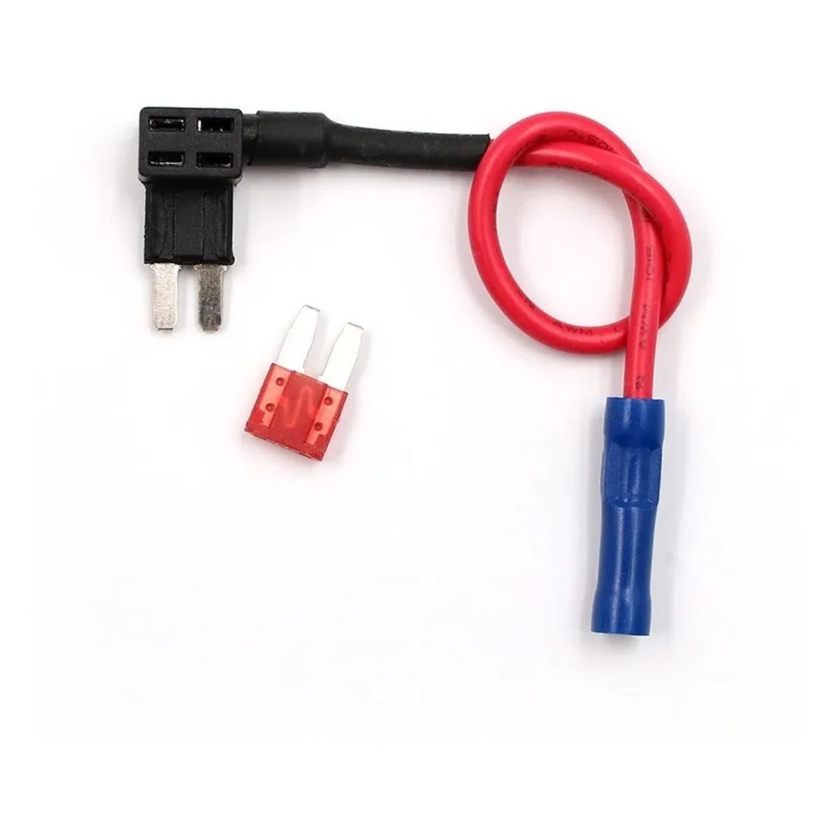 GENERICO - Porta Fusible Mini Seguridad Adaptador 12v 10a Tipo Ford
