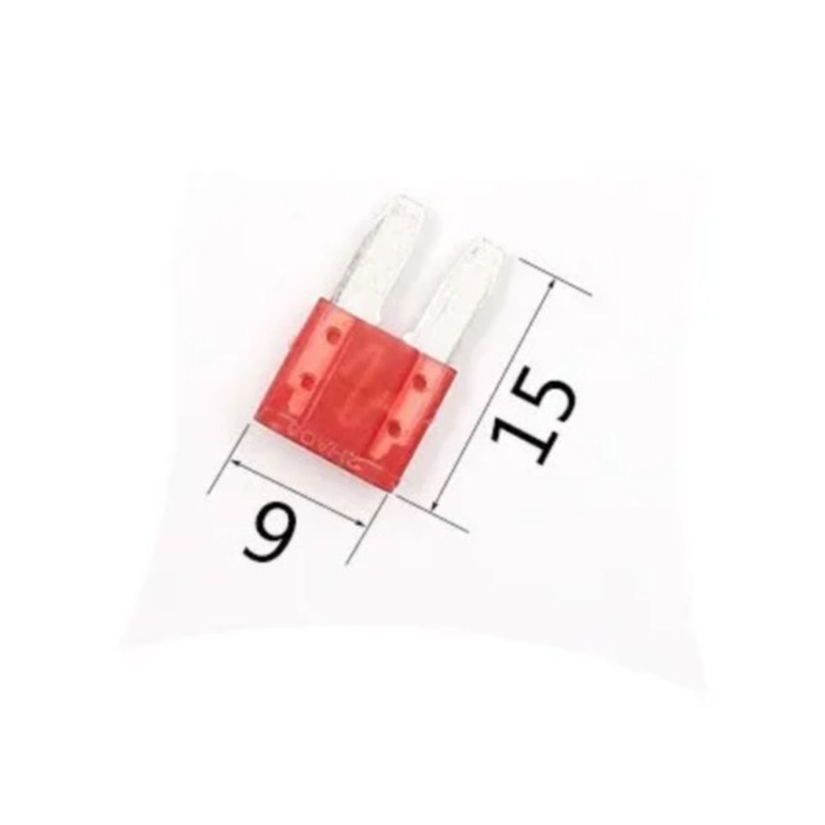 GENERICO - Porta Fusible Mini Seguridad Adaptador 12v 10a Tipo Ford