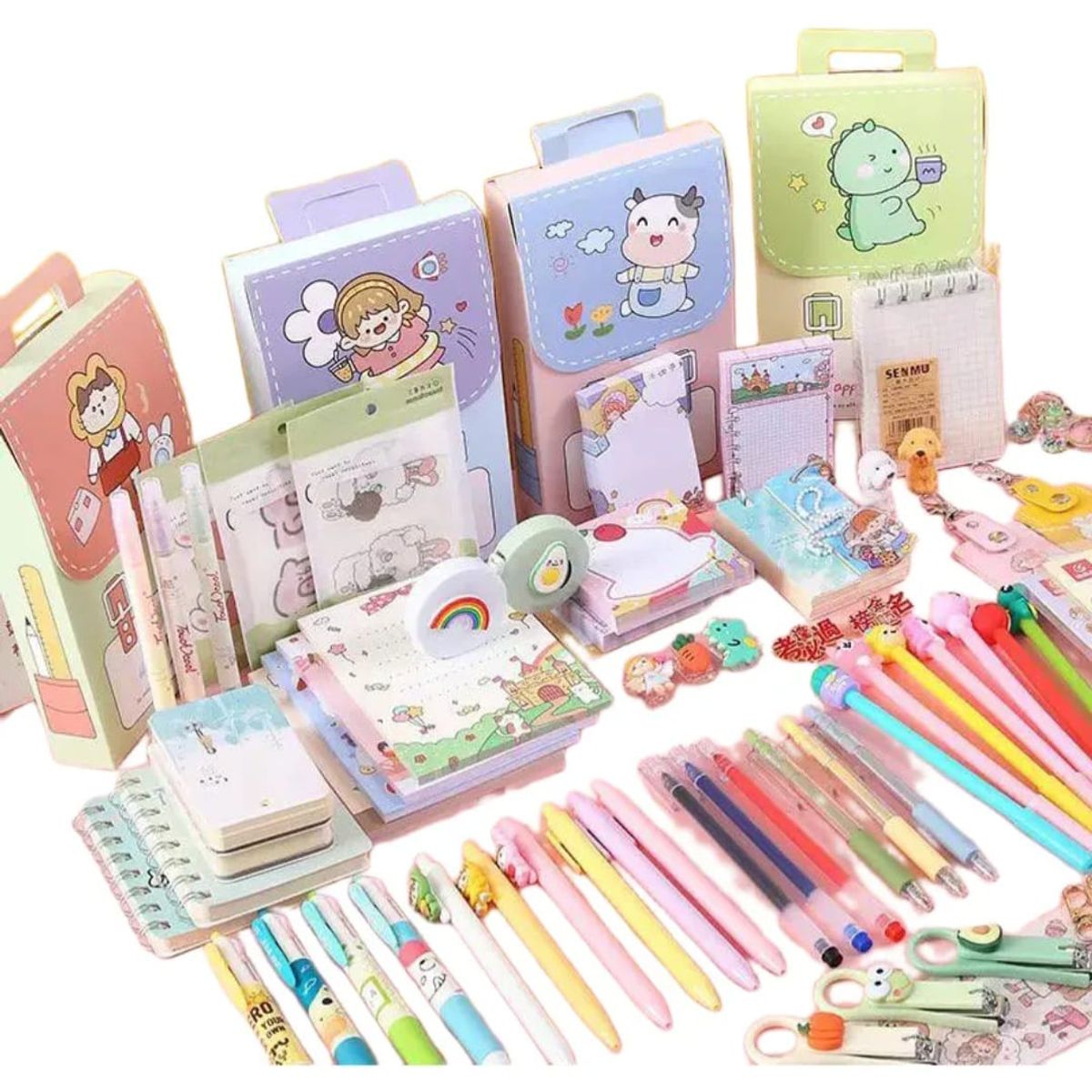 GENERICO - Set Papelería Kawaii   Infantil Unisex  Blind Box