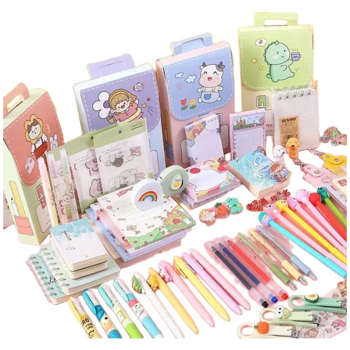 GENERICO - Set Papelería Kawaii   Infantil Unisex  Blind Box