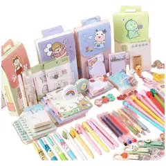 GENERICO - Set Papelería Kawaii  Sorpresa Niña