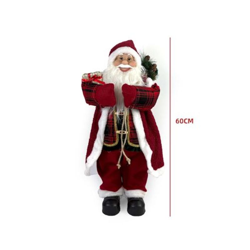 GENERICO - VIEJO PASCUERO 60CM ROJO