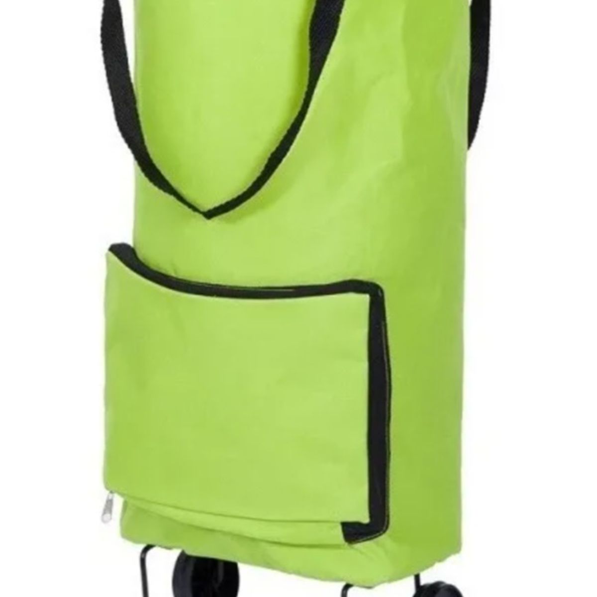 GENERICO - Bolsa Bolso Carro Supermercado Plegable Portatil Con Ruedas