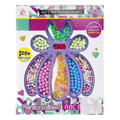 GENERICO - Kit Infantil Para Hacer Pulseras y Mas 500+ Piezas