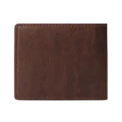GENERICO - Billetera Corcho Rfid Anticlonacion Cork Animal Cruelty Free
