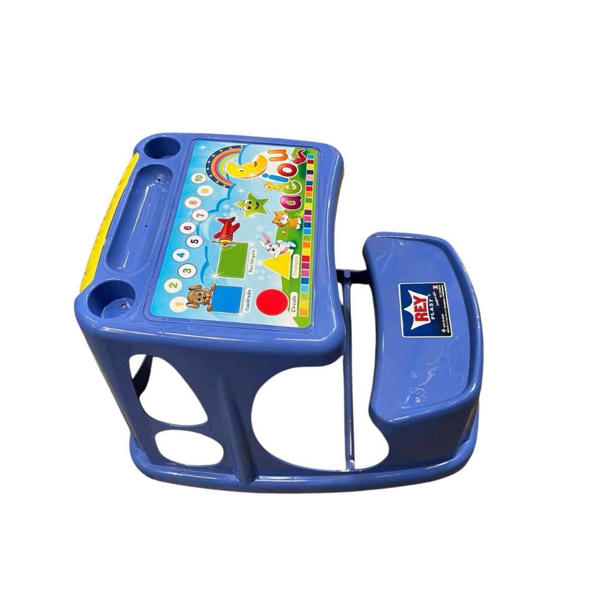 REYPLAST - Mesa Escritorio con Asiento Para Niños 47x55x74cm