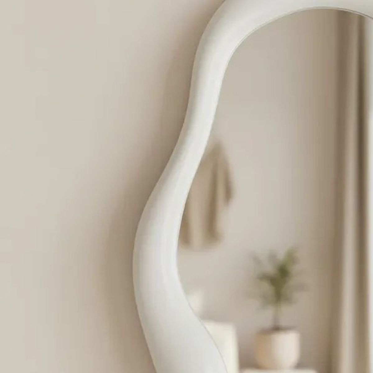 GENERICO - Espejo Decorativo Blanco 40cm