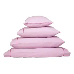 VELUTTI - Set de 2 Fundas Almohadas 50x70 Cm Lila