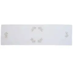 VELUTTI - Camino de Mesa Bordado 120x35 cm