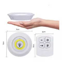 MOVI - Set de 3 Luces LED con Control Remoto – Iluminación Práctica