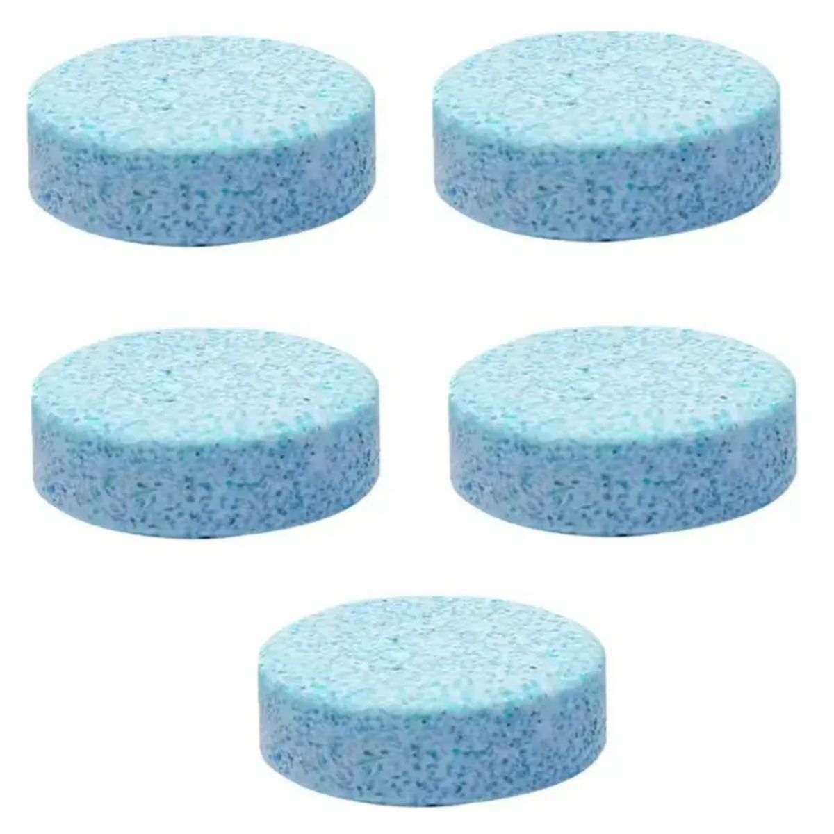 GENERICO - Pastilla Efervescente Limpia Parabrisas Pack 5 Unidades