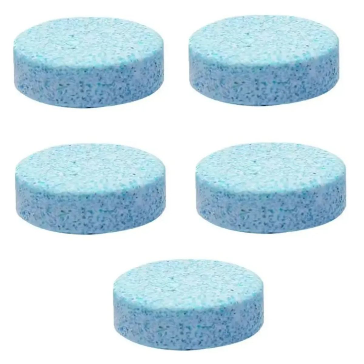 GENERICO - Pastilla Efervescente Limpia Parabrisas Pack 5 Unidades