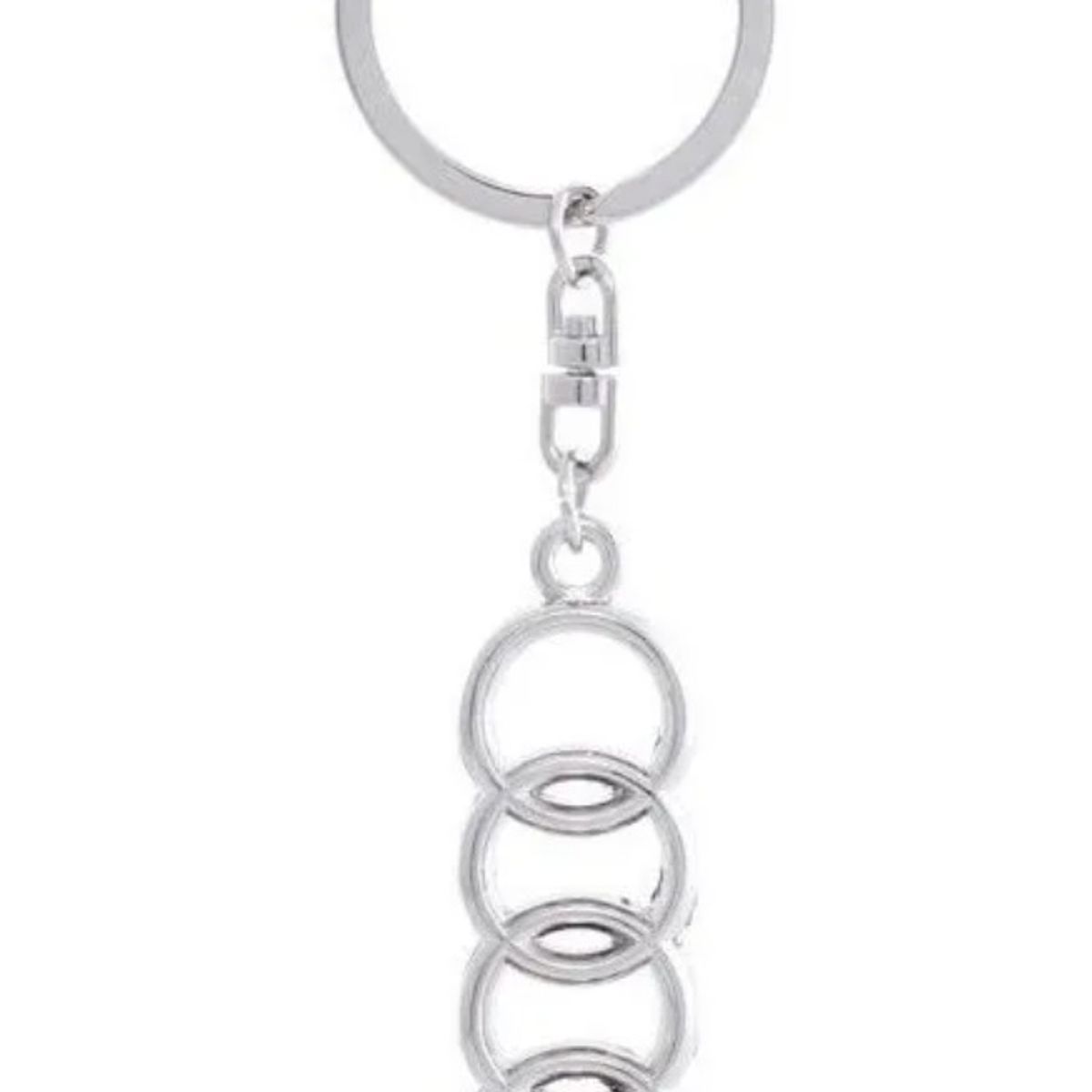 GENERICO - Llavero Para Compatible con Audi Metalico