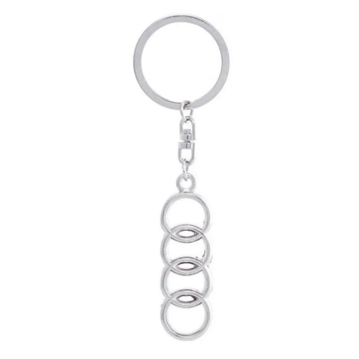 GENERICO - Llavero Para Compatible con Audi Metalico