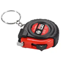 GENERICO - LLavero Mini Huincha Regla De Medir Llavero 1mt
